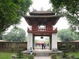 IMG_1920 The entrance gate to the Temple of Literature in Hanoi.